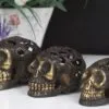 Vintage Brass Skull - Small