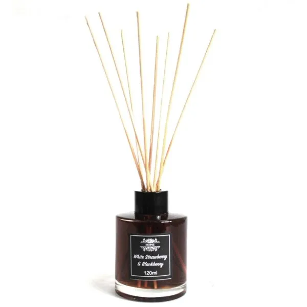 120ml Reed Diffuser - White Strawberry and Blackberry