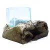bG9jYWw6Ly9tZWRpYS9IRy8yRC82MFIzMEMxRzZXUjMyREhHL2FkMzk5MzI0LmpwZWc.webp Molten Crackled Glass Tank on Wood