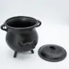 Extra Huge Cast Iron Cauldron with Triple Moon 23x18cm (at least 4kg)