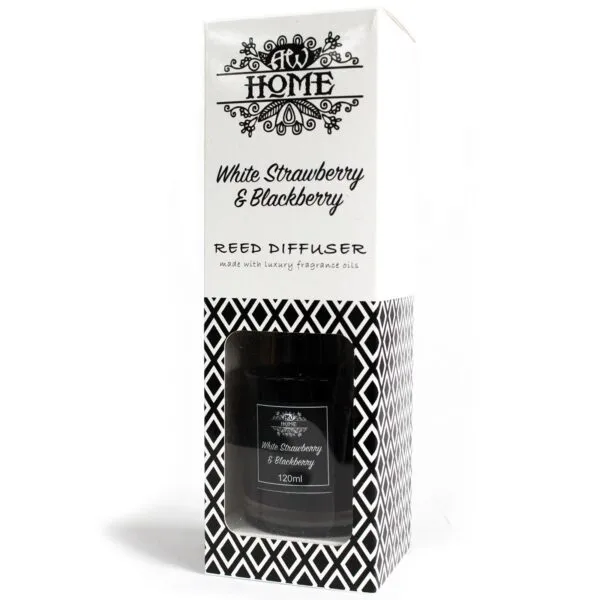 120ml Reed Diffuser - White Strawberry and Blackberry
