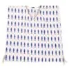 Nomad Sari On the Med Collection - Kaftan - White and Blue Bold Fish Print