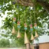 Indian Chimes - Lrg Buddha 5 Bell Chimes