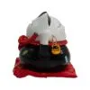 Ceramic Money Cat Bank - Black on Cushion
