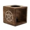bG9jYWw6Ly9tZWRpYS9ITS8wRC82MFIzMEMxSjY0VkswREhNL2E0NjExN2U2LmpwZw.webp Large Square Mango Wood Oil Burner- Pentagon