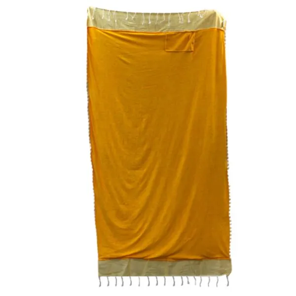 bG9jYWw6Ly9tZWRpYS9ITi80Qy82MFIzMEMxRzZNVzM0Q0hOL2JlMGEzNTM2LmpwZWc.webp Cotton Pario Towel - 100x180 cm - Sunny Yellow