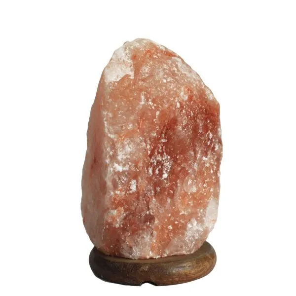 Quality Natural Salt Lamp - and Base apx 2-3kg