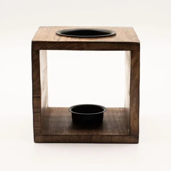 bG9jYWw6Ly9tZWRpYS9ITi9HRC82MFIzMEMxSjY0VjNHREhOLzNiODcyNDczLmpwZw.webp Large Square Mango Wood Oil Burner- Pentagon