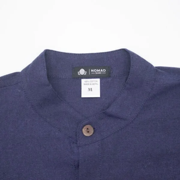 Nomad Sari Kathmandu Shirt - Indigo - Large
