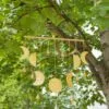 Indian Chimes - Brass Moon Phases Chimes