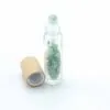 Gemstone Essential Oil Roller Bottle - Aventurine - Wooden Cap