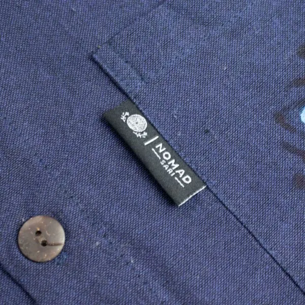 Nomad Sari Kathmandu Shirt - Indigo - Large