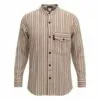 Nomad Sari Grandad Shirt - Brown Beige - XL