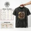 Nomad Sari Stonewashed Cotton T-Shirt - Rebel - Charcoal - Medium