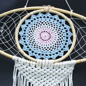 Evil Eye Macramé Dream Catcher