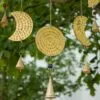 Indian Chimes - Brass Moon Phases Chimes