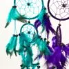 Bali Dreamcatchers - Medium Round - Turq/Pink/Purp