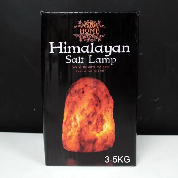 Quality Natural Salt Lamp - and Base apx 3-5kg