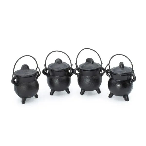 Extra Small Cast Iron Cauldrons  5x7cm