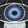 Large Evil Eye Macramé Dream Catcher