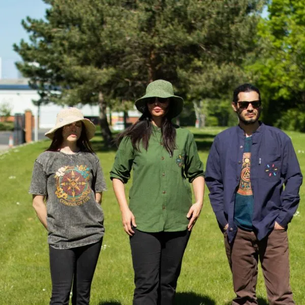 Nomad Sari Kathmandu Shirt - Forest Green - XXL
