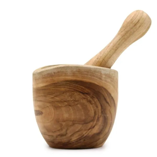Ergo Teak Pestal and Morter Small