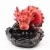 Backflow Incense Burner - Small Red Dragon