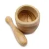 Ergo Teak Pestal and Morter Small
