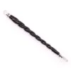 Extra Large Twisted Wood and Rock Quartz Wand