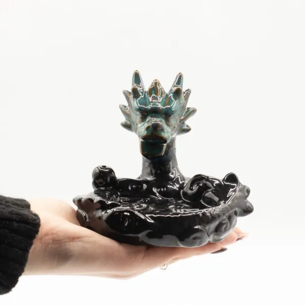 bG9jYWw6Ly9tZWRpYS9TUS9FQy82MFIzMEMxSjY4UzNFQ1NRL2M0M2YzYjJiLmpwZw.webp Backflow Incense Burner - Large Dragon Pool