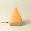 Quality USB Pyramid Salt Lamp - 9 cm (single)