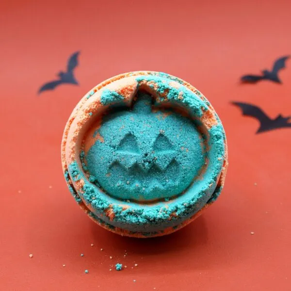 Fennel and Orange Halloween Bath Bomb