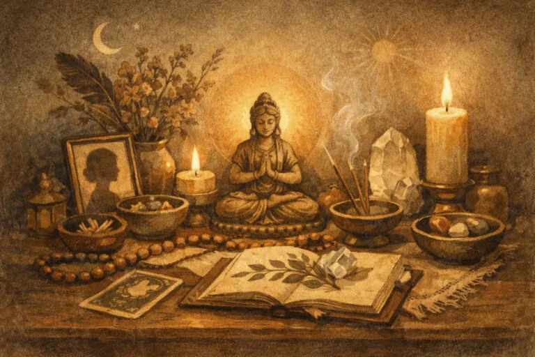 How to Create a Cosy Altar That Feels Like You