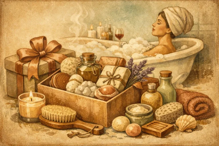 How to Gift Relaxing Bath Items With Personality