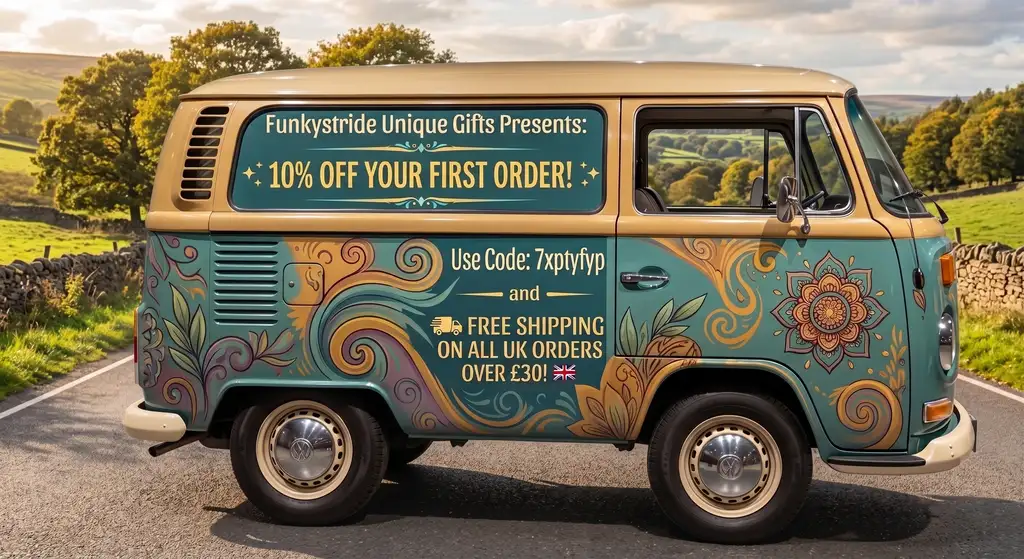 Welcome Discount Van Image
Get 10% Off your very first order! Just enter coupon code 7xptyfyp at checkout.