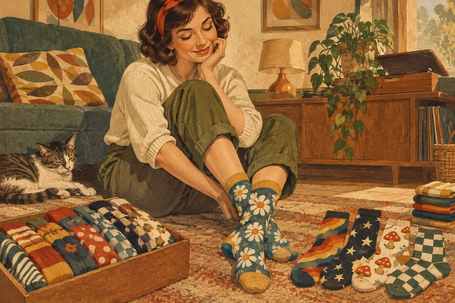 A Guide to Expressive Socks That Feel Like You