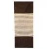 bG9jYWw6Ly9tZWRpYS85Ry80Qy82MFIzMEMxRzZSVks0QzlHLzI3MDM3ODFjLmpwZWc.webp Indian Cotton Rug - 70x170cm - Dark Brown / Beige