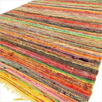 bG9jYWw6Ly9tZWRpYS85Ry82Qy82MFIzMEMxRzZNVzM2QzlHL2RiNWNmMWM0LmpwZWc.webp 154 x 90cm Luxury Rag Rug - Yellow