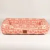 PAW Bed – Lucky Elephant – Red – 60 × 50 × 14cm