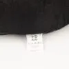 PAW Bed – Large Royal Crown – Black & Grey – 50 × 50 × 26cm