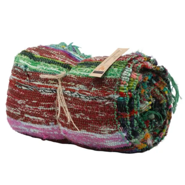 bG9jYWw6Ly9tZWRpYS85SC80RS82MFIzMEMxRzZNVzM0RTlILzI3ODIxNTc0LmpwZWc.webp 151 x 90cm Luxury Rag Rug - Green