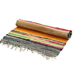 bG9jYWw6Ly9tZWRpYS85SC84RS82MFIzMEMxSDYwVzM4RTlILzE4ZmJmOGZhLmpwZWc.webp Room Rag Rug - 150x200cm - premium quality - Rainbow Colours