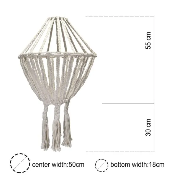 bG9jYWw6Ly9tZWRpYS85SC9DRC82MFIzMEMxRzZSU0tDRDlIL2U1NmI2NjE3LmpwZWc.webp Macrame Large Drop Chandelier - Black