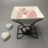 bG9jYWw6Ly9tZWRpYS85SC9FRS82MFIzMEMxSjZNUjNFRTlIL2Q4ODc1Y2ZhLmpwZw.webp Ceramic and Metal Square Stand