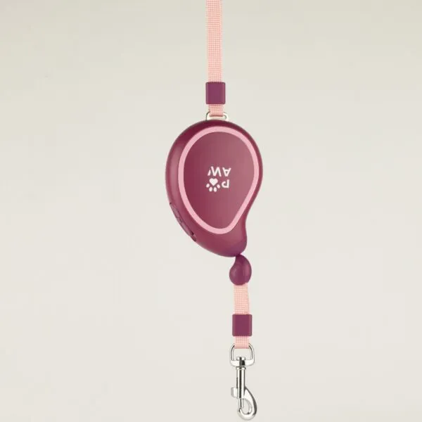 Paw Pet Leash - Mini Mango - Plum - 3m