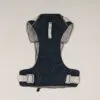 PAW - XS (2-4Kg) Dog Step-in Guardian Harness with Reflective Mesh - Rock Grey - Black Obsidian Charm
