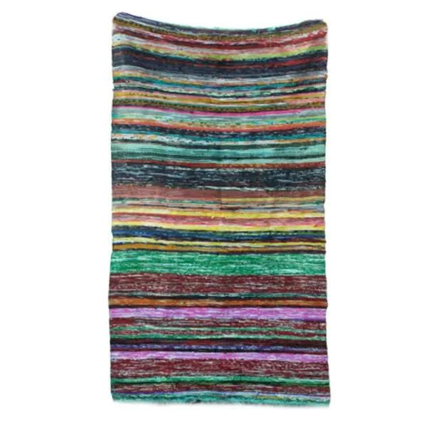 bG9jYWw6Ly9tZWRpYS85Sy80RS82MFIzMEMxRzZNVzM0RTlLL2MzOTIzMTc1LmpwZWc.webp 151 x 90cm Luxury Rag Rug - Green