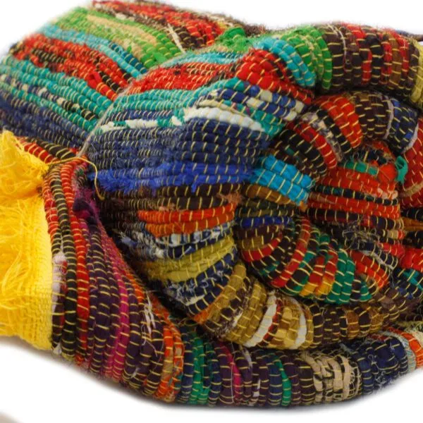 bG9jYWw6Ly9tZWRpYS85Sy82Qy82MFIzMEMxRzZNVzM2QzlLL2U3NmU1NzExLmpwZWc.webp 154 x 90cm Luxury Rag Rug - Yellow