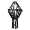 bG9jYWw6Ly9tZWRpYS85Sy9DRC82MFIzMEMxRzZSU0tDRDlLL2UwNGQyYTcyLmpwZWc.webp Macrame Large Drop Chandelier - Black