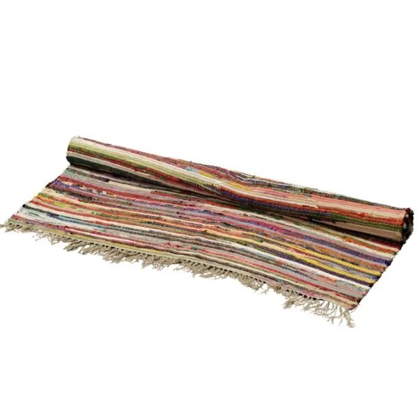 bG9jYWw6Ly9tZWRpYS85Sy9KRC82MFIzMEMxRzZSV0tKRDlLLzdlNGY0NGMyLmpwZWc.webp Room Rag Rug - 150x200cm - Random Colours